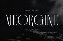 Meorgine Display Serif Font