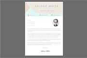 VW Resume Template + Cover WORD, a Resume Template by PAPPERMINT RESUME STUDIO (Thumbnail 3 of 5)