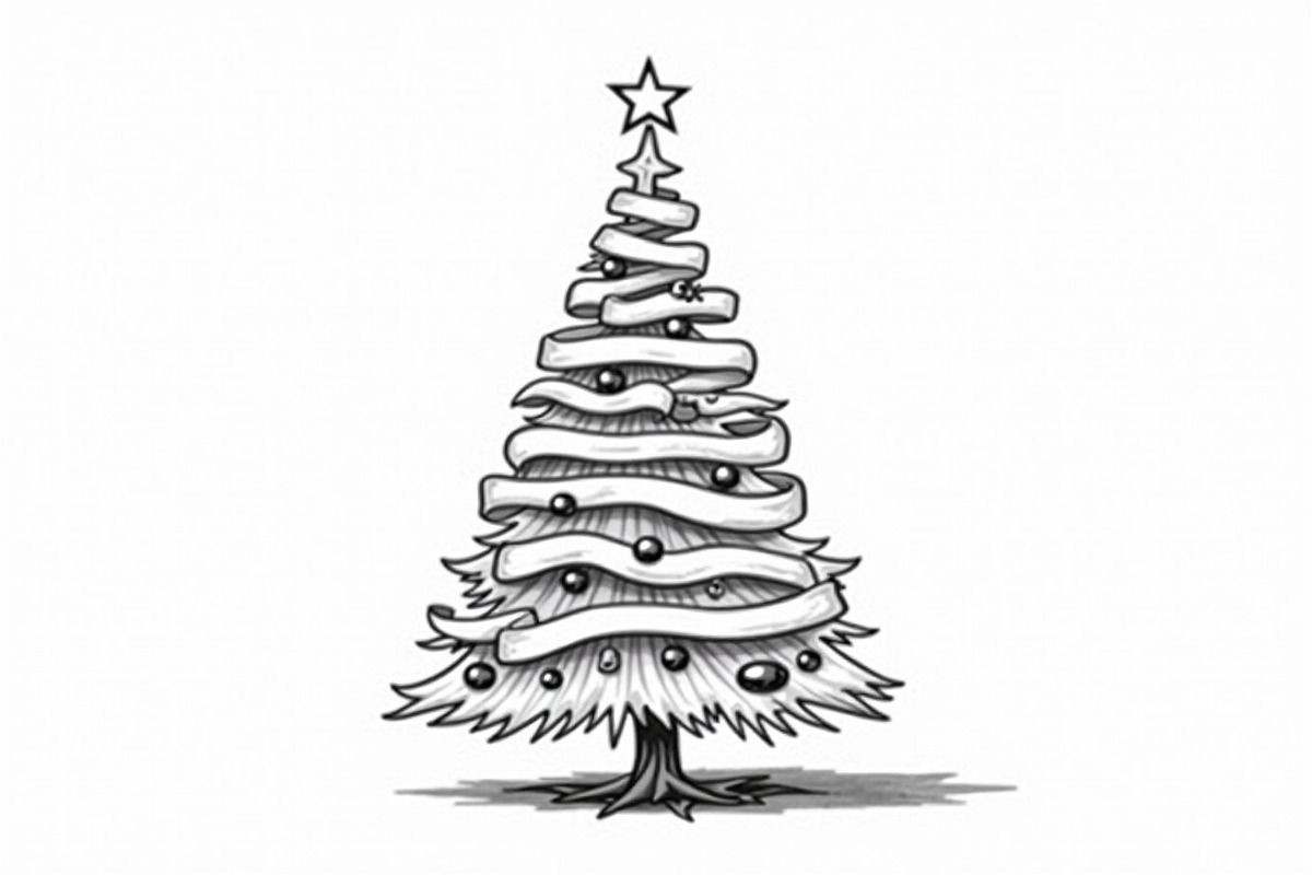 Holiday Window Christmas Tree Bundle, an Illustration by Amazin_art (Photo 13 of 21)