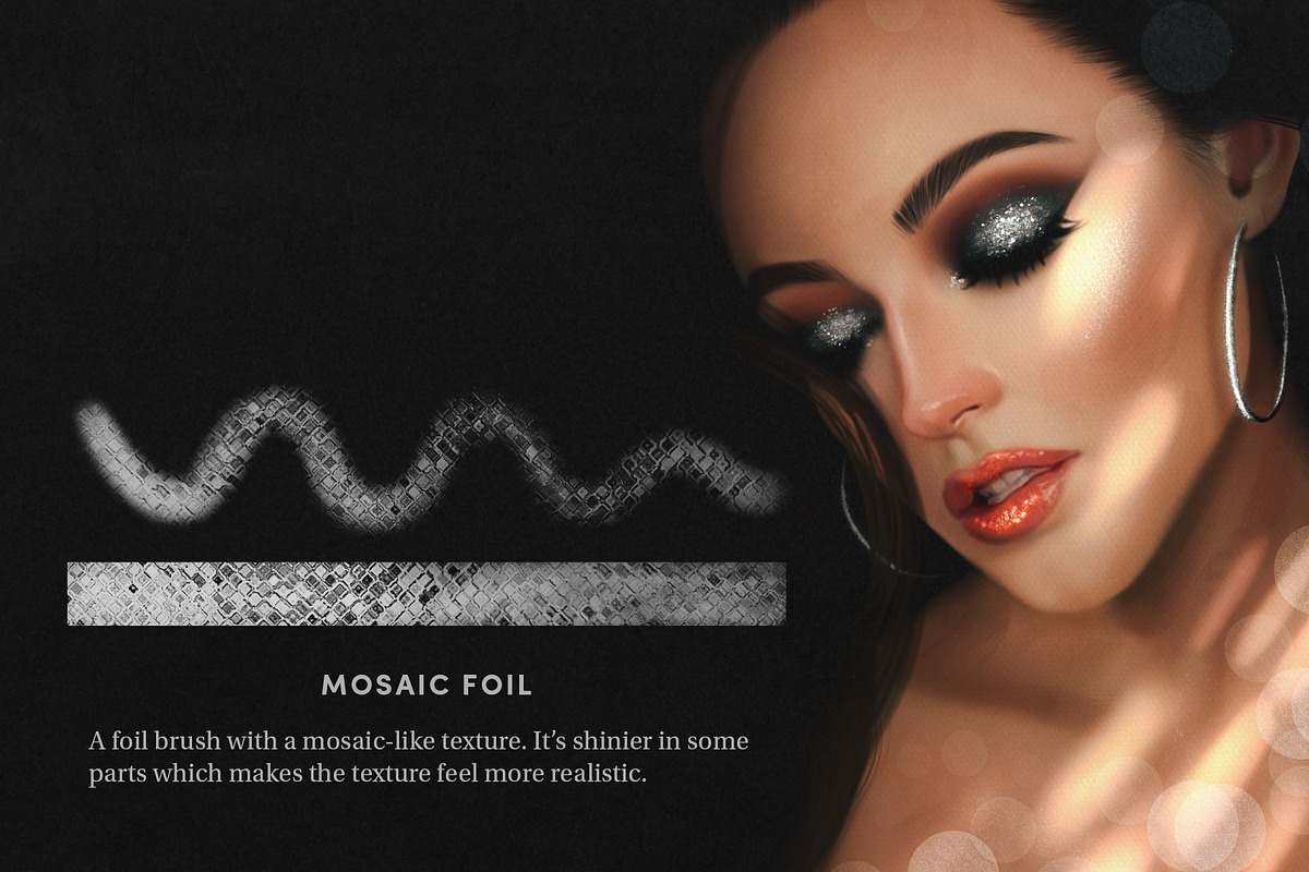 Shimmer Set - Procreate Brushes preview 8