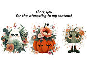Vintage Halloween Clipart Bundle, a Seasonal Illustration by InkyQueenArt (Thumbnail 6 of 6)
