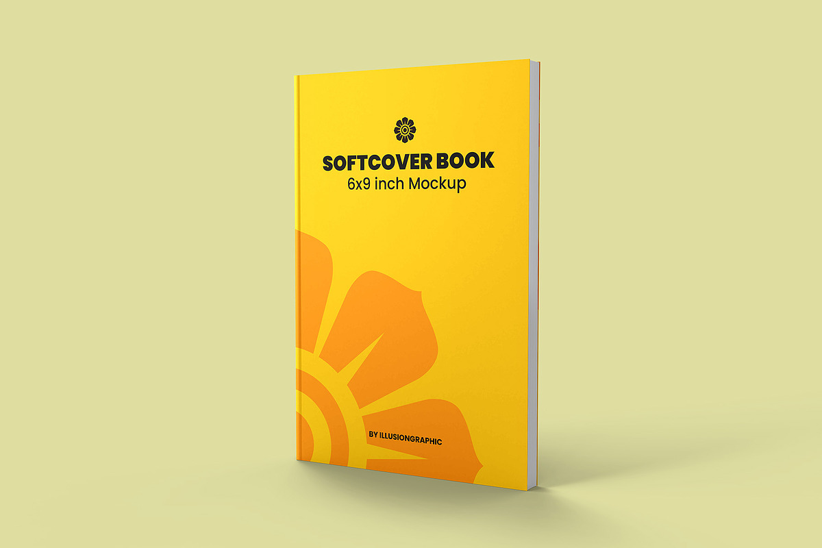 Softcover Book 6x9 inch Mockup, a Books & Magazine Mockup by Illusiongraphic (Photo 6 of 24)