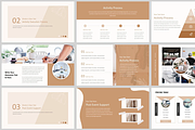 Minimal Modern Clean Powerpoint, a Stationery Template by Elite Templates (Thumbnail 2 of 9)