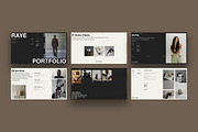 RAYE | Brand Portfolio Template, a Presentation Template by slidestock55 (Thumbnail 10 of 12)