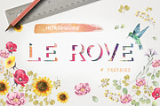 Le Rove, a Font by reginevdesign (Thumbnail 1 of 3)