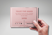 Thank You Order Card | Canva, a Card Template by tahananeart (Thumbnail 6 of 7)