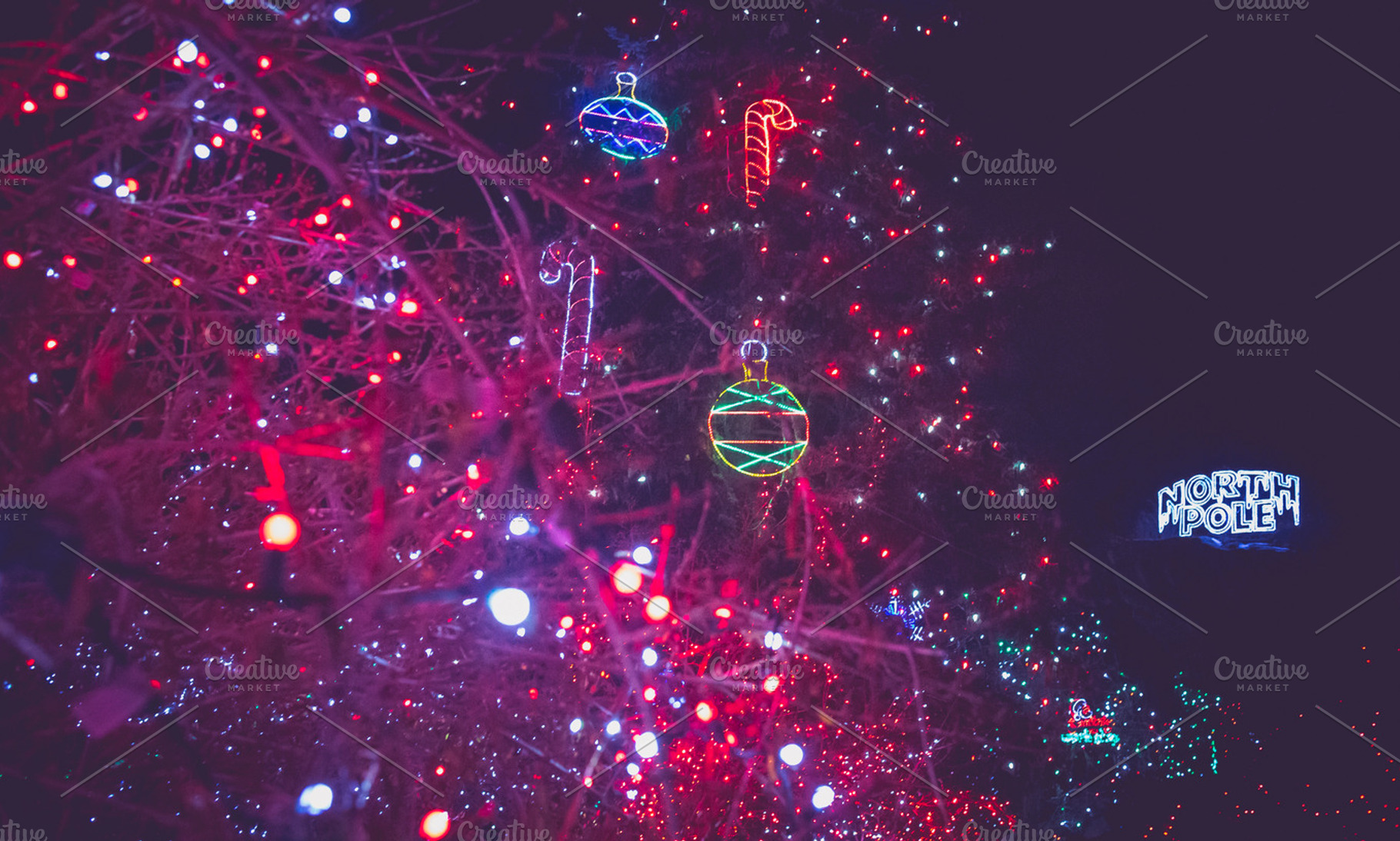 North Pole Lights, a Holiday Photo by Shots by Sleeven