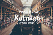 Kuliwah Font, a Script Font by atapdesain (Thumbnail 1 of 4)