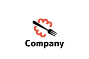Bite Food Restaurant Logo Template, a Branding & Logo Template by HueNestify (Thumbnail 1 of 3)
