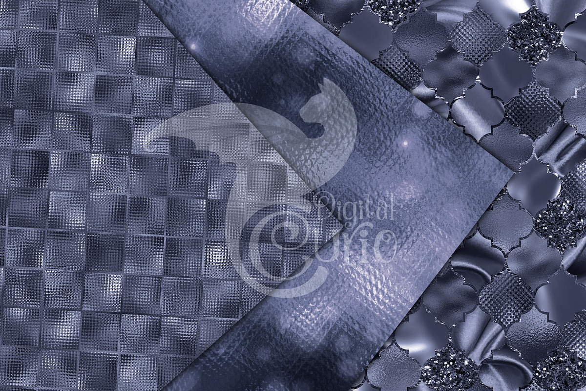 Luxury Navy Blue Textures, a Texture Graphic by Digital Curio