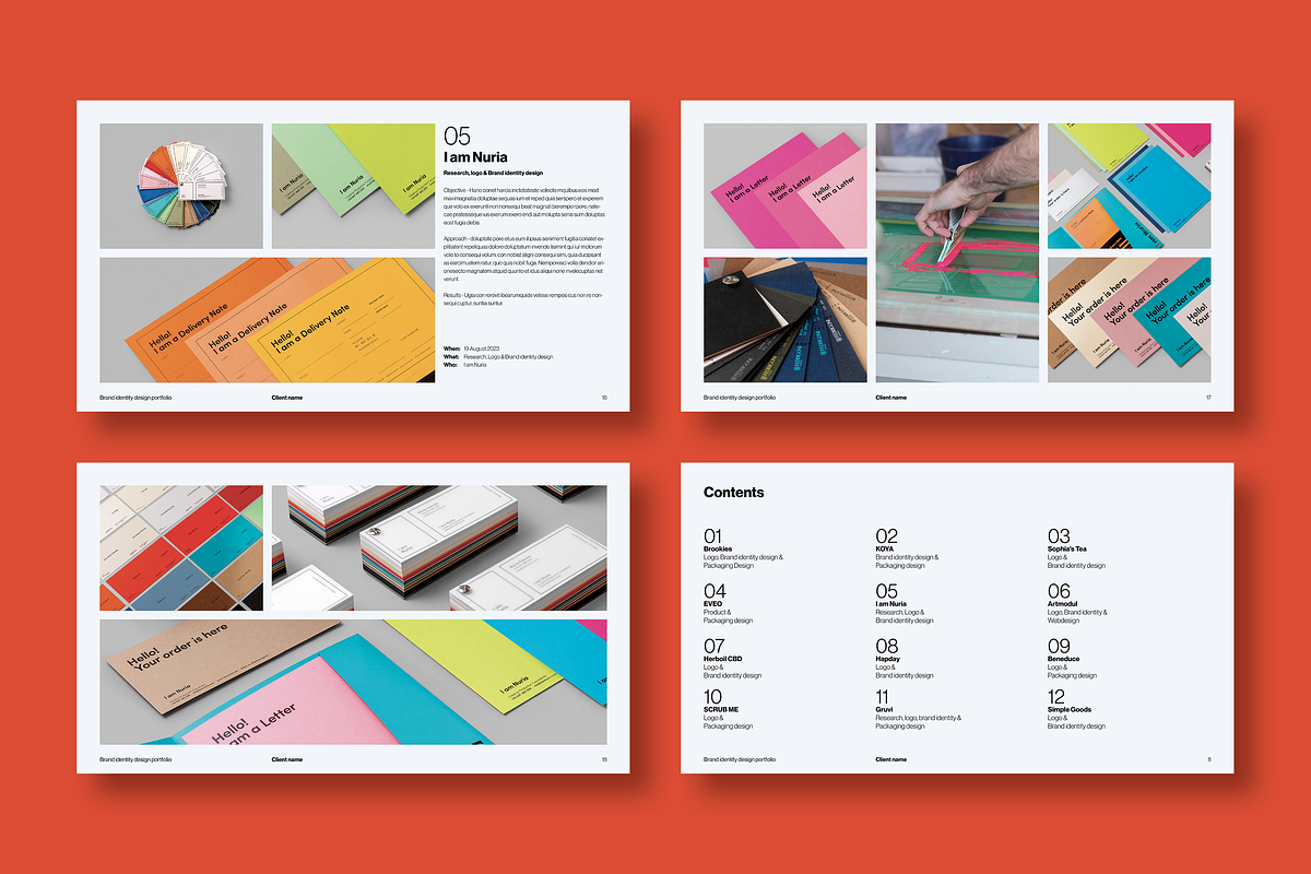 Portfolio Template, a Presentation Template by Typefool's Shop (Photo 5 of 11)