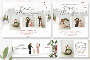 Christmas Mini Session Marketing