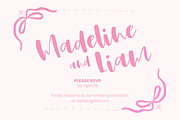 Whitbury, a modern calligraphy font, a Script Font by Rachel White Art (Thumbnail 6 of 12)