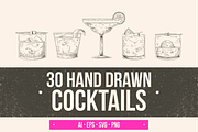 Hand Drawn Cocktails, a Food Illustration by Arshad Ali (Thumbnail 1 of 4)