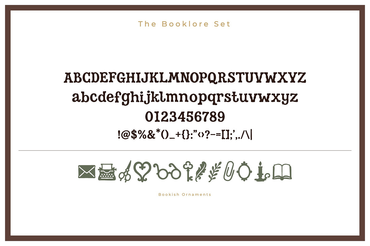 Booklore Font, a Serif Font by Graphic Spirit (Photo 2 of 8)