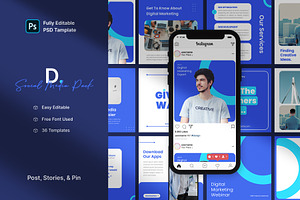 D. - Marketing Social Media Pack