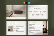 Interior Design Welcome Guide Clean, a Presentation Template by SKY CREATION (Thumbnail 2 of 6)