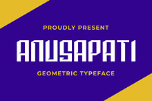 Anusapati - Strong Condensed Font