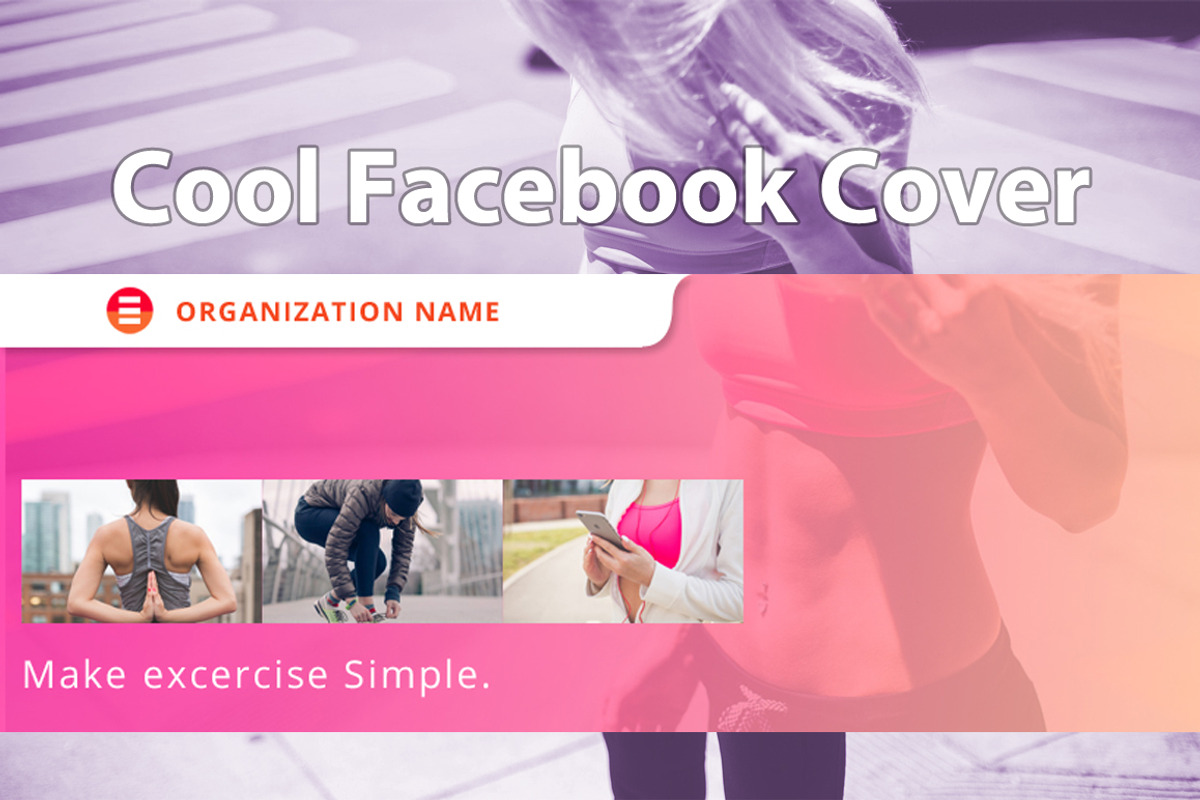 Cool Facebook Cover Template, a Social Media Template by NeptuneDesign (Photo 2 of 4)
