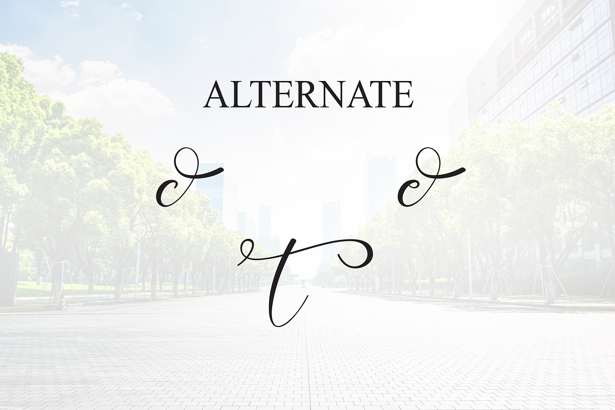 Outside | Script Font, a Handwritten Font by Scratchones (Photo 8 of 9)