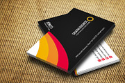 Corporate Bisiness Card CM034, a Business Card Template by annozio (Thumbnail 2 of 4)