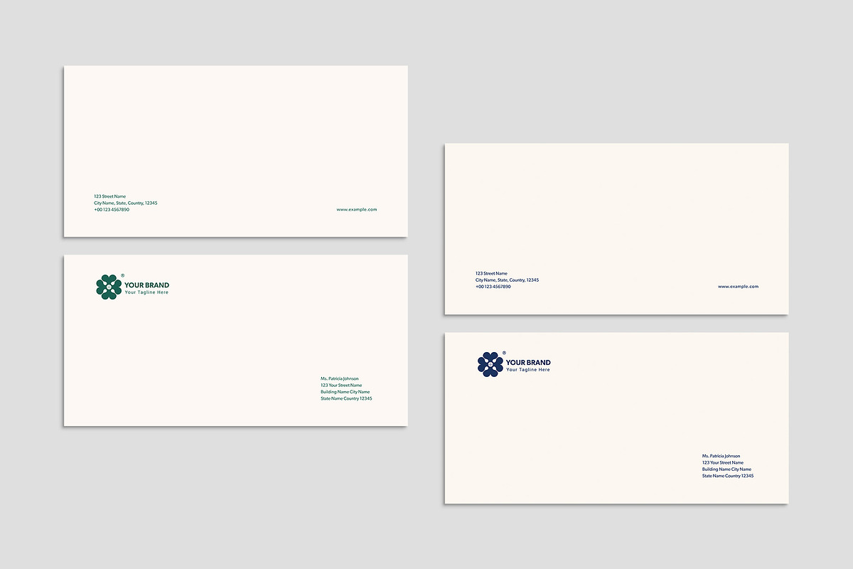 Simple Stationery Template, a Stationery Template by BrandPacks (Photo 2 of 4)