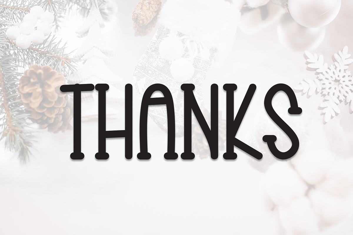 Winter Christmas | Script Font, a Script Font by Scratchones (Photo 8 of 8)
