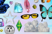 Enchanted Junk Drawer Collage Kit, an Object Graphic by Mystik Vision (Thumbnail 4 of 6)