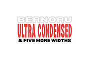 Bernoru Sans Font Family, a Sans Serif Font by grahampaterson (Thumbnail 2 of 14)