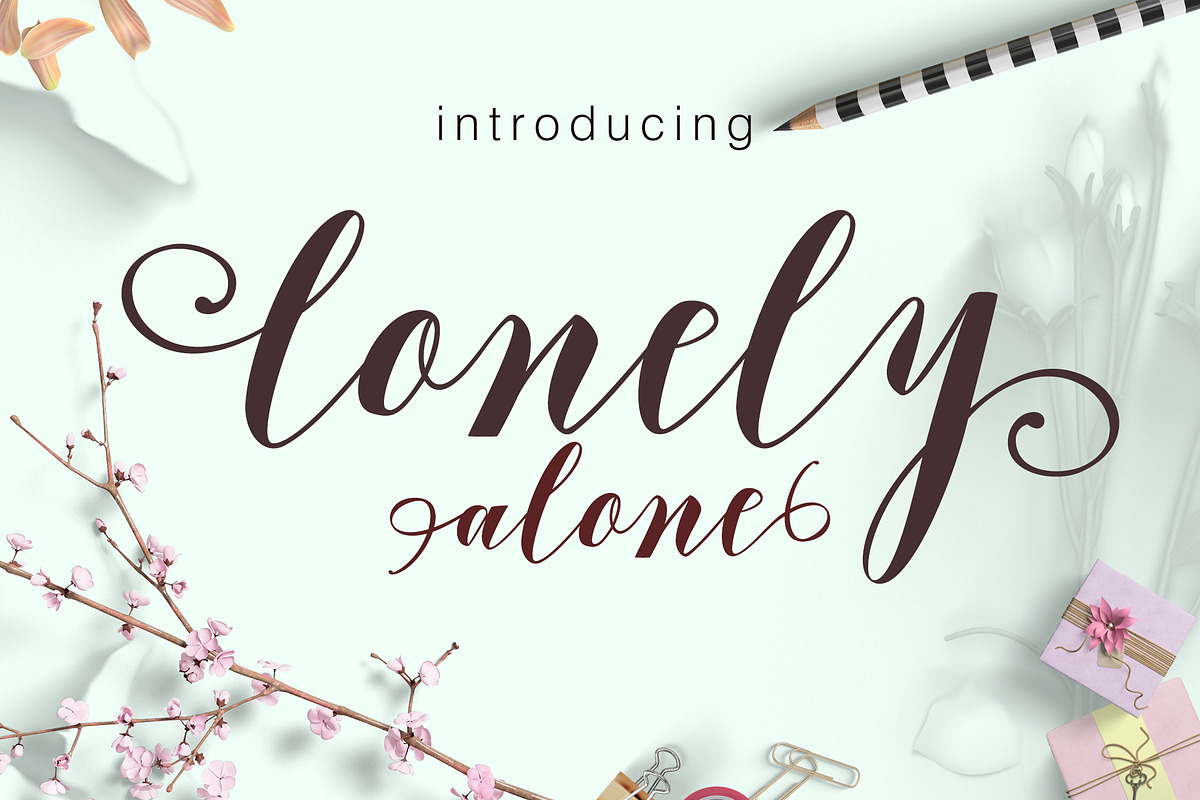 Lonely alone 30%off