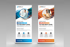 Corporate Business Roll Up Banner