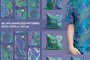 NEON ORCHID seamless patterns, a Pattern Graphic by ANAKOTO (Thumbnail 4 of 18)