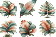 Whimsical Summer Tropical Leaf, an Illustration by Designking (Thumbnail 3 of 5)