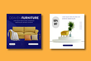 Smart Furniture Sale Social Media, a Social Media Template by MightyDesign (Thumbnail 3 of 8)