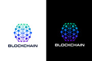 Abstract Brain Blockchain Logo, a Branding & Logo Template by HueNestify (Thumbnail 2 of 3)