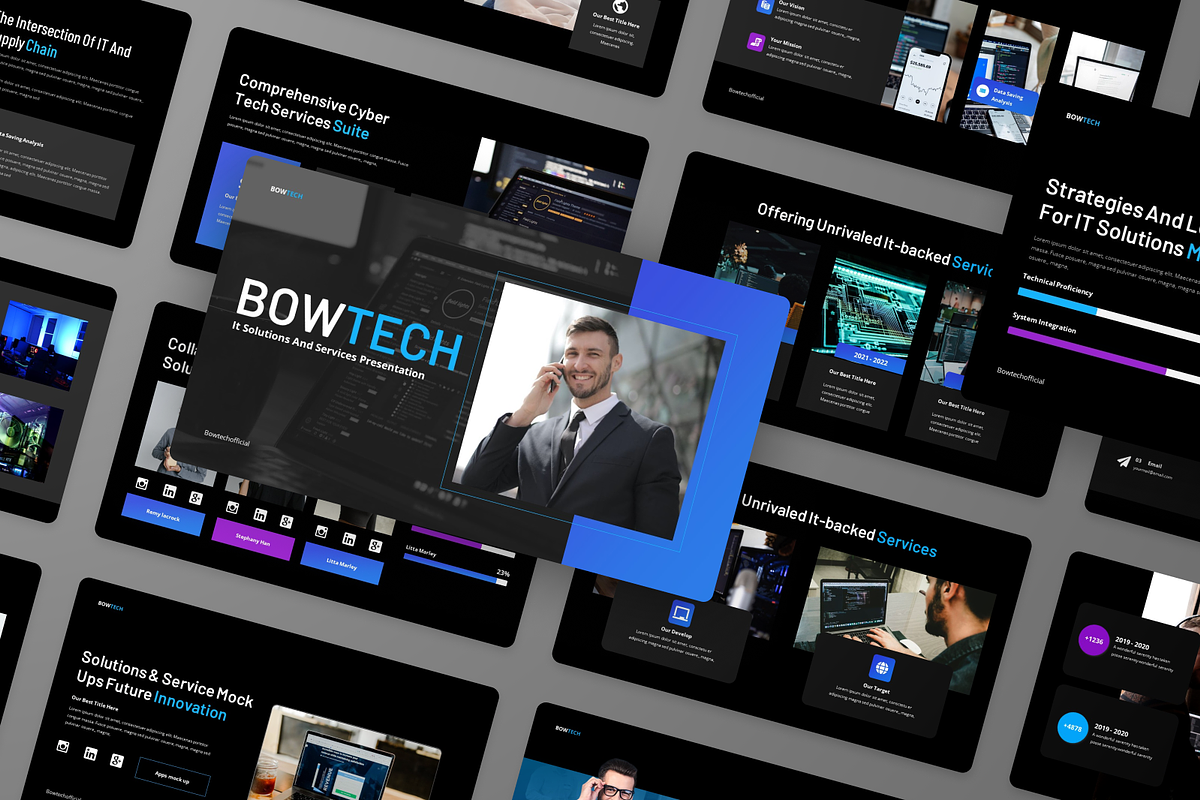 IT Solutions & Services Keynote, a Presentation Template by Annora Studio (Photo 5 of 5)