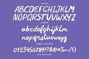 Sunday Draft - Hand Drawn Font, a Script Font by BilberryCreates (Thumbnail 6 of 8)