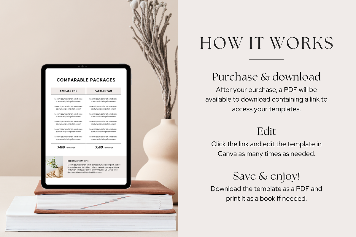 Services and Pricing Guide Template, a Magazine Template by ShopRShop (Photo 9 of 9)