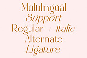 Stack Qisplay Elegant Display Font, a Sans Serif Font by timelesstype.co (Thumbnail 8 of 20)
