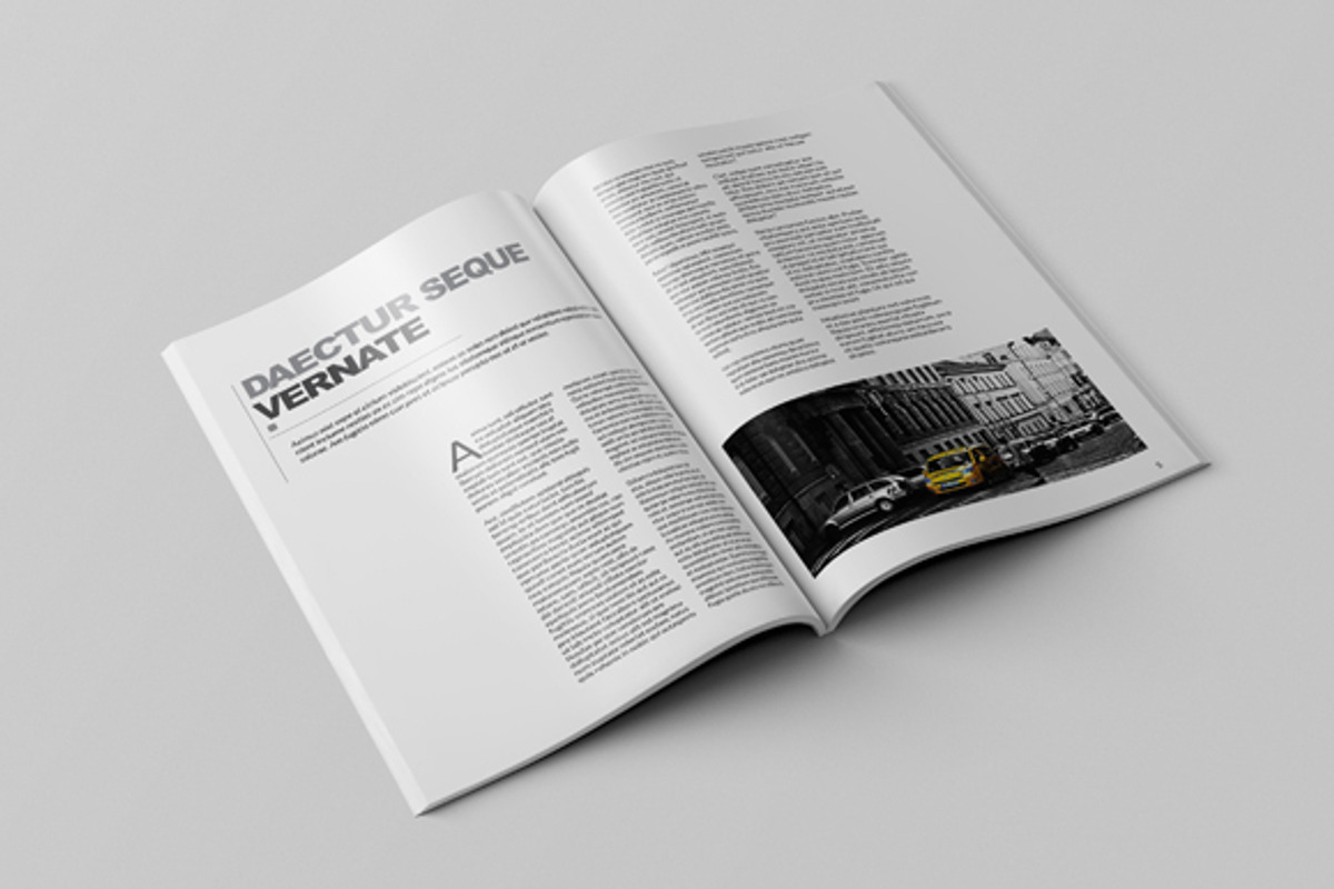 Magazine Mock-Up, a Print Template by PositivePixels (Photo 5 of 13)
