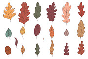 FALL DOODLES. EPS, PNG., an Illustration by Sentimental postman (Thumbnail 7 of 14)