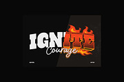 3D Fire Flame Text Effect, a Layer Style Add-On by Matsero (Thumbnail 2 of 4)