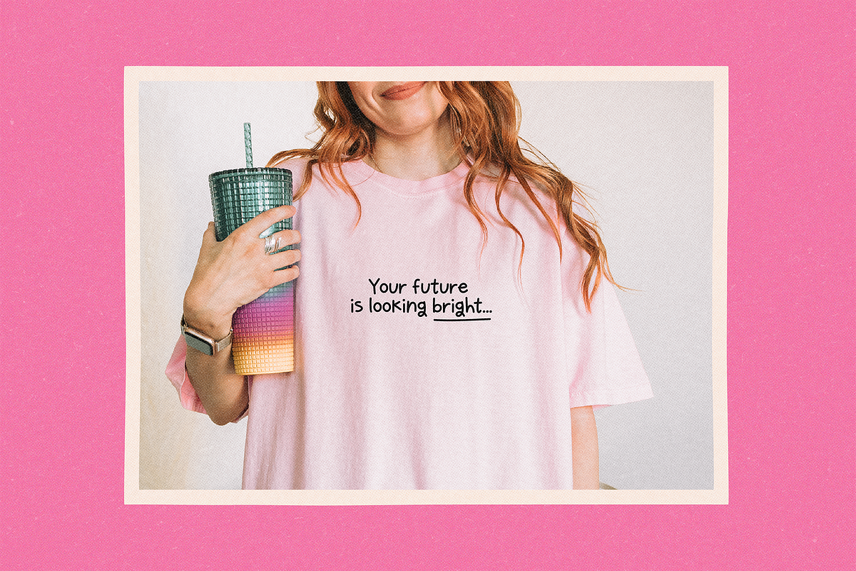 GLOWING NOTES | CUTE FONT, a Handwritten Font by Maria Feliz Fonts (Photo 9 of 10)