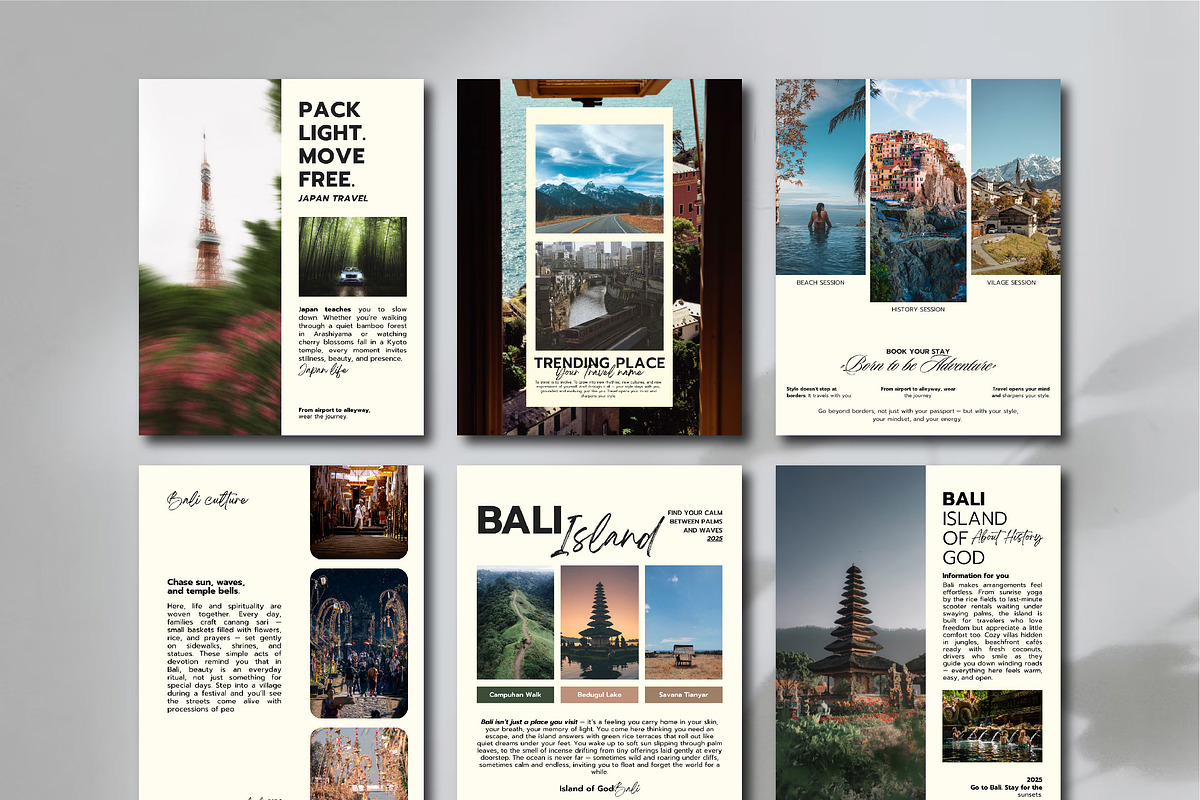Travel Agent Instagram Templates Canva preview 4