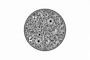 Laser Cut Floral Mandala Bundle, an Illustration by Gfx_Store (Thumbnail 4 of 9)
