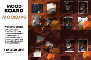 MoodBoard Autumn Fall Scenes