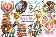 Father's Day Sublimation Clipart., a Graphic by CitraGraphics (Thumbnail 1 of 4)