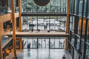 Spacious modern architecture, a Photo by Beautiful things