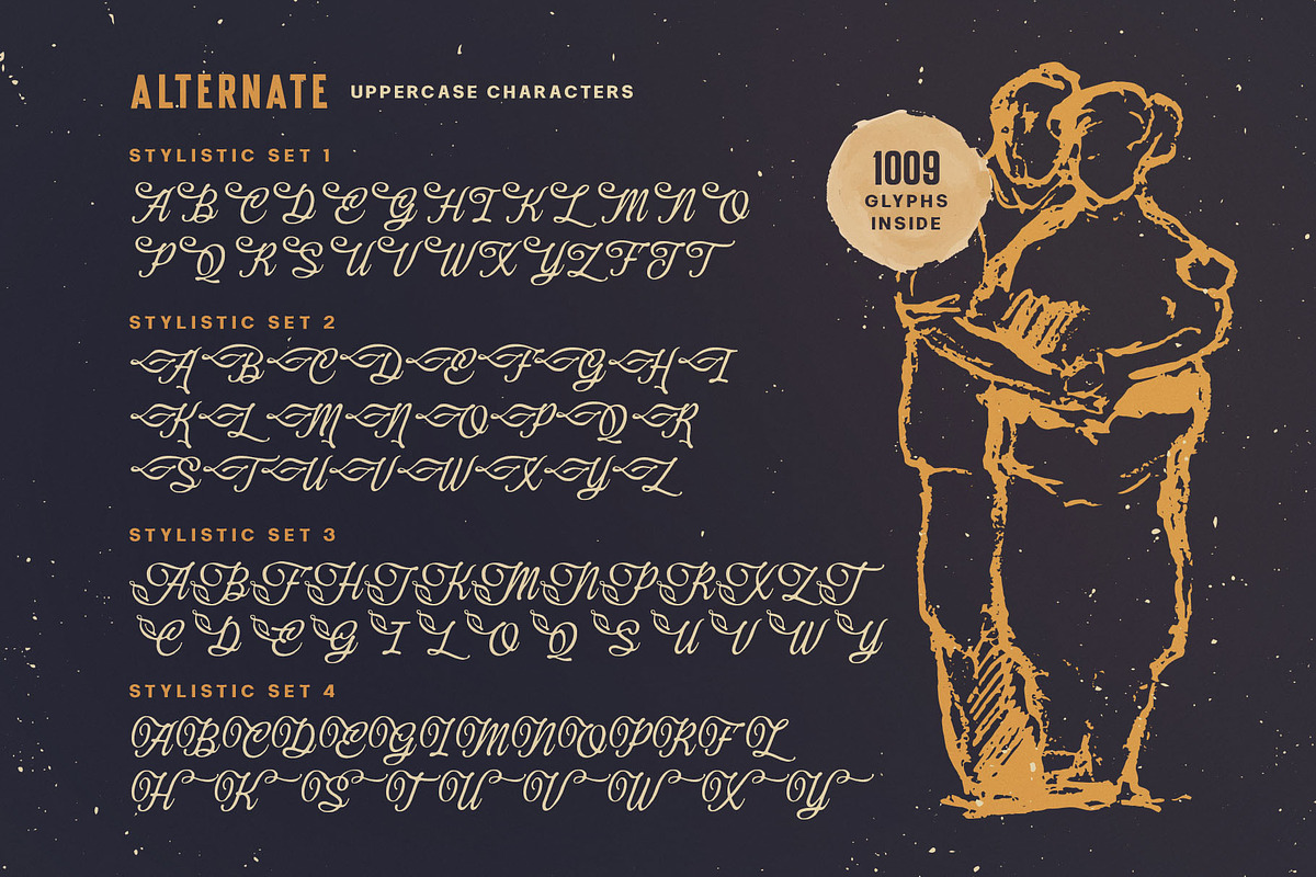 Eleven Hockey Typeface, a Script Font by alit design (Photo 19 of 20)