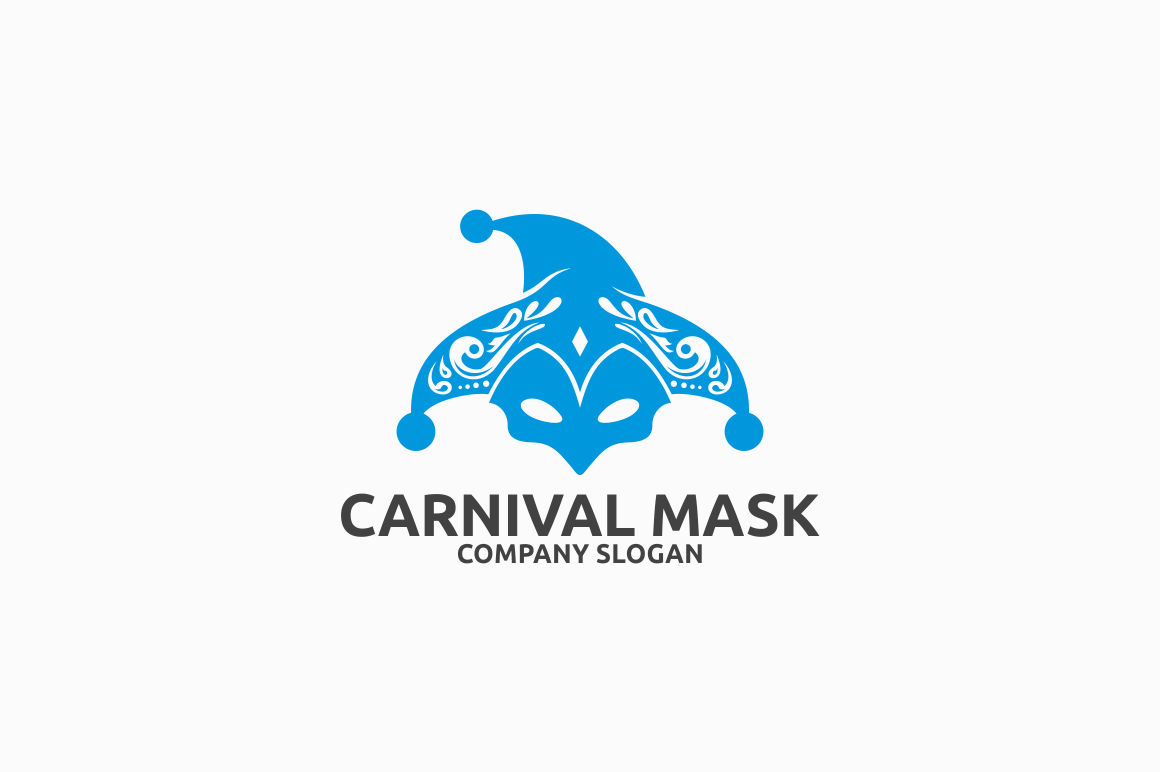 Carnival Mask Logo, a Branding & Logo Template by Brandlogo